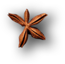 Floating vegetable illustration in hero background